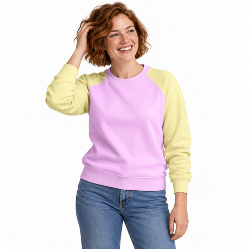 Dámská mikina Sweatshirt Pastelky - Borůvková zmrzlina