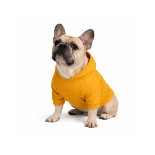 Mikina pro psa HOODIE - Hořčicová