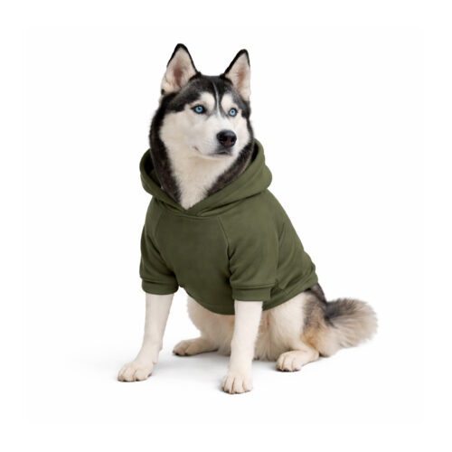 Mikina pro psa HOODIE - Khaki