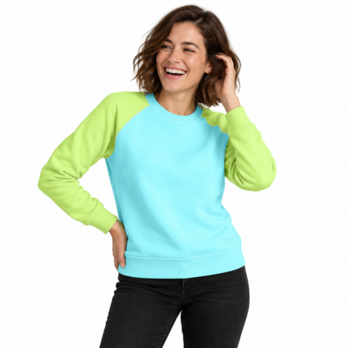 Dámská mikina Sweatshirt Pastelky - Ledový vánek